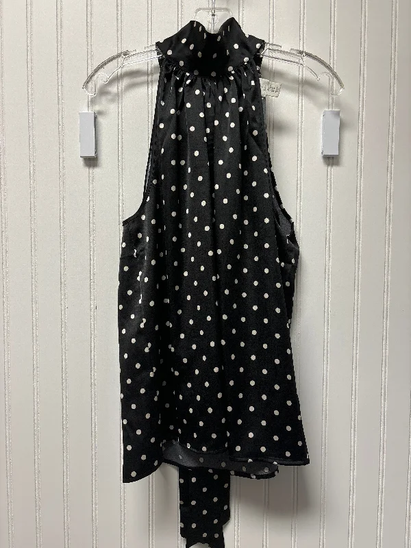 Top Sleeveless By Joie In Polkadot Pattern, Size: Xl