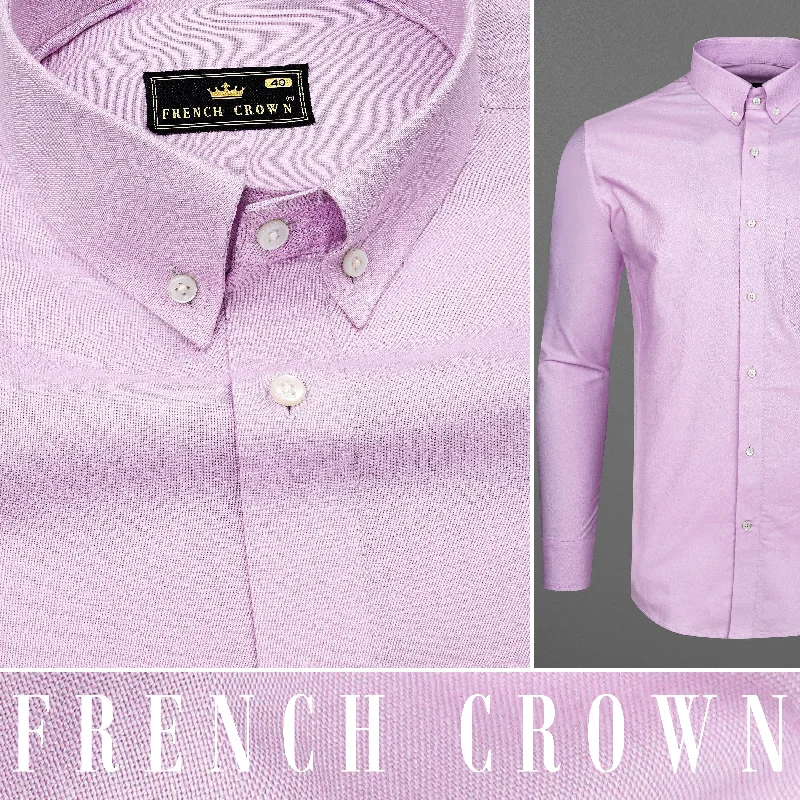 French Lilac Purple Royal Oxford Shirt