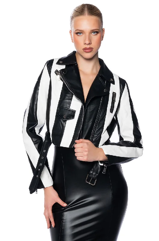 BEETLEJUICE CHIC MOTO JACKET